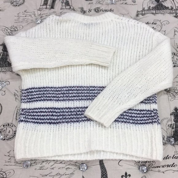 Rag & Bone Iceland Striped Wool Blend Sweater - Picture 8 of 8